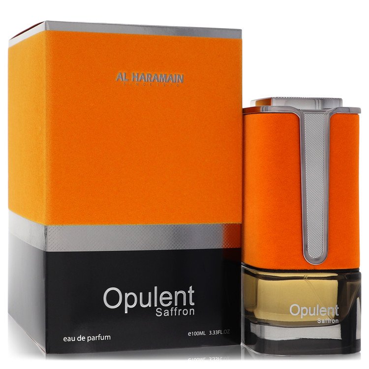 Al Haramain Opulent Saffron by Al Haramain Eau De Parfum Spray (Unisex) 3.3 oz Al Haramain Opulent Saffron by Al Haramain Eau De Parfum Spray (Unisex) 3.3 oz